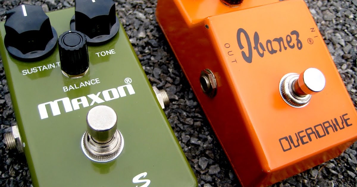 Tone Machines Blog: Maxon D&S OD801 vs. Ibanez Overdrive OD850
