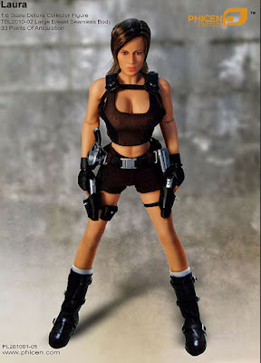 toyhaven: New from Phicen: LAURA (inspired by Lara Croft)
