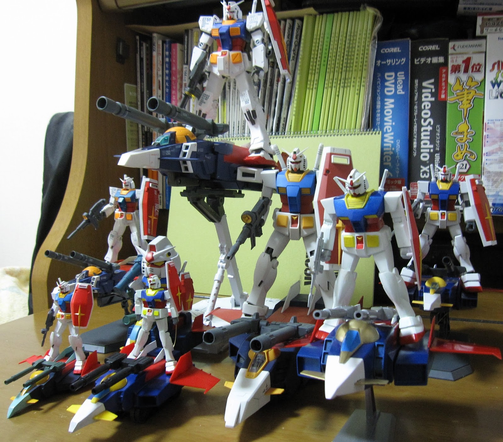 白toytoy: G-ファイターに乗ったガンダム その7(GUNDAM FIX
