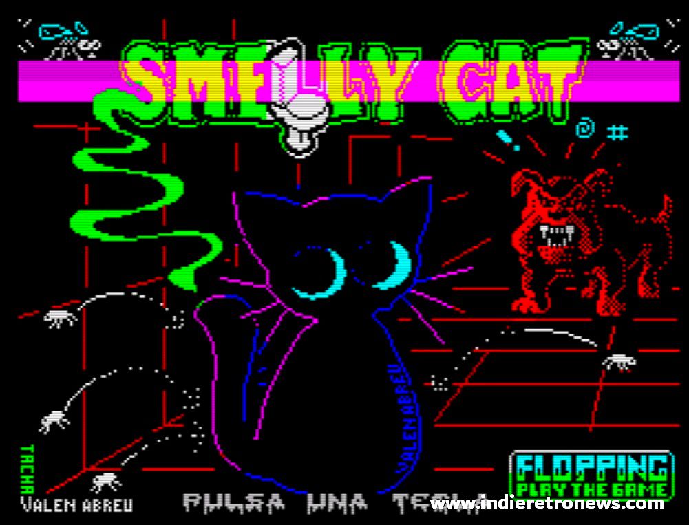 Indie Retro News: SMELLY CAT - Play as a stinky and flea-ridden