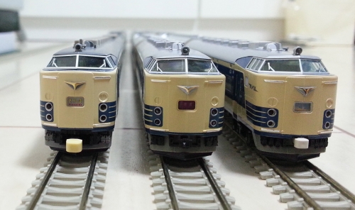 KATO 新583系 入線です - 入線車両