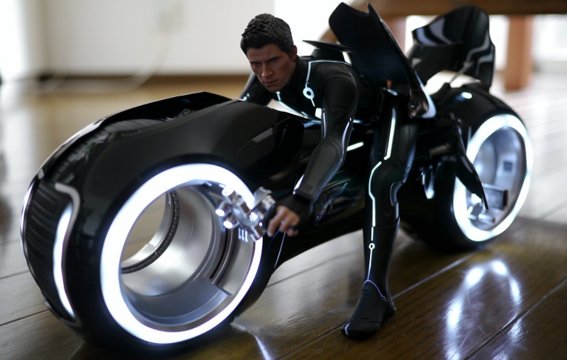 トロン ライトサイクル サム・フリン ホットトイズ [Tron: Legacy