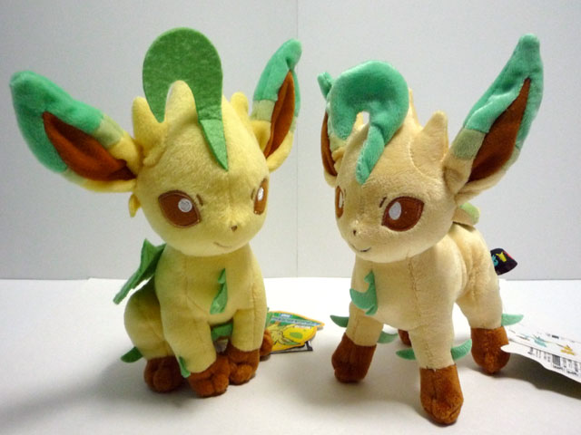 ポケモンベストウイッシュ＆イーブイコレクションのぬいぐるみ 写真
