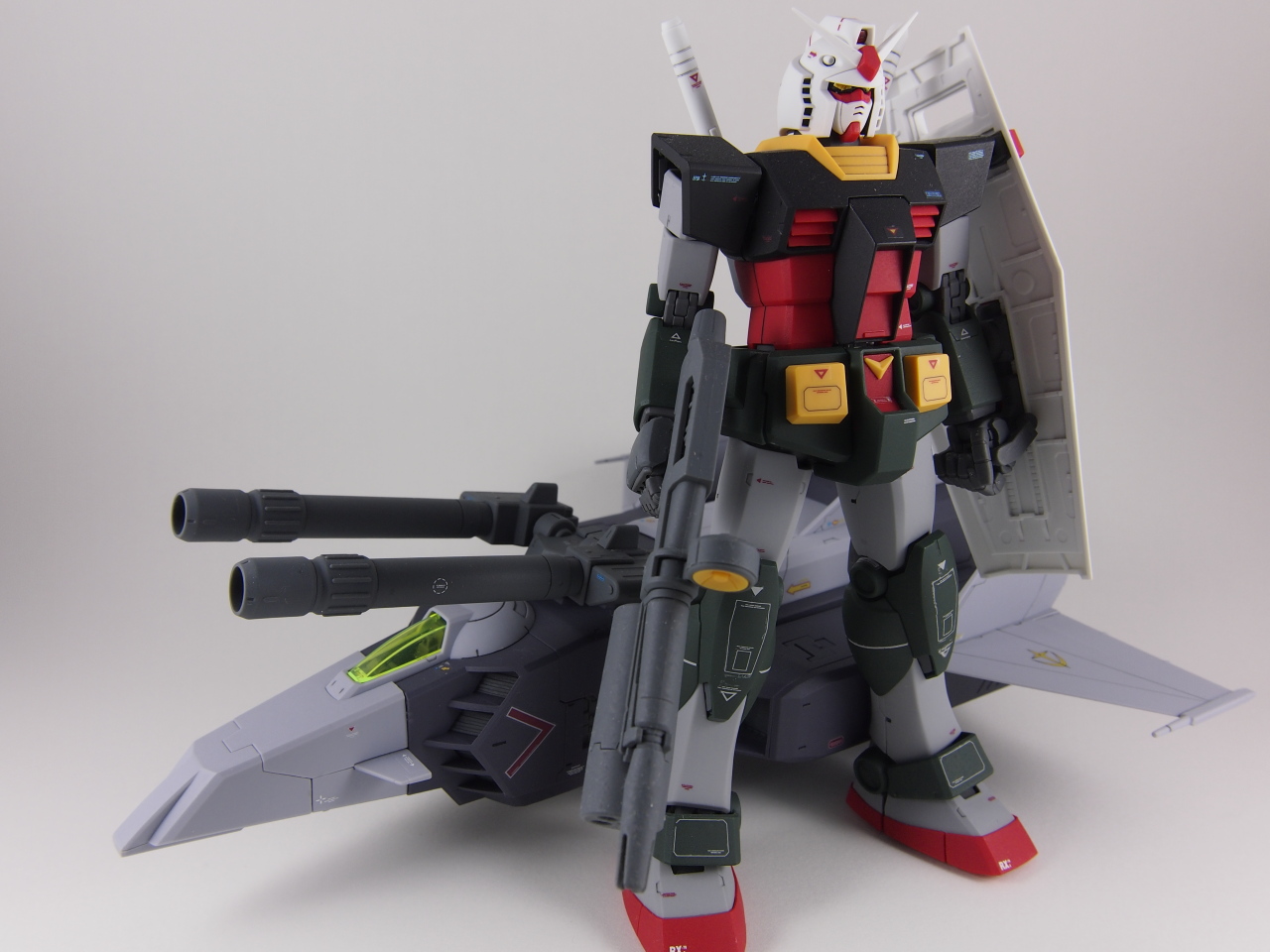 MG 1/100 Gアーマーリアルタイプカラー試作型戦術支援メカ G-ARMOR
