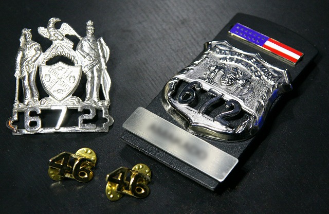 NYPD Officer badge | K中隊の日々