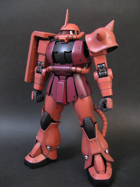 MG シャア・アズナブル専用 ザクII Ver.2.0 完成1 | ガンプラ製作室