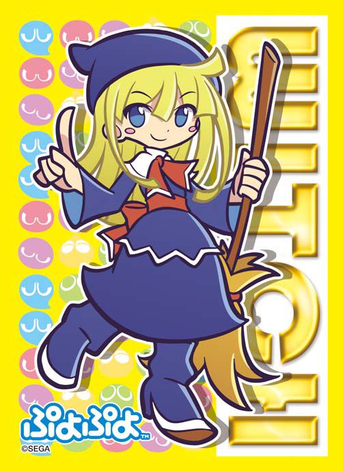 スリーブ】「ぷよぷよ」シリーズから「アミティ」「りんご」「ドラコ