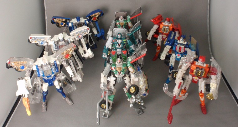 S(スーパー)カーロボ3兄弟・クリアーバージョン/「トランスフォーマー