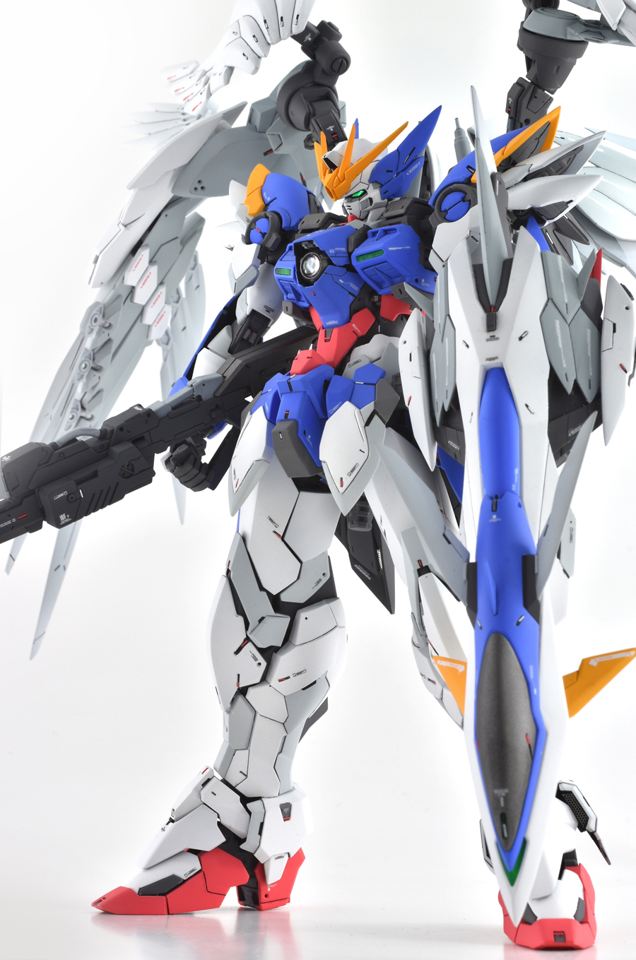 HiRM ウイングガンダム・ゼロ・EW完成しました。 | mat modeling