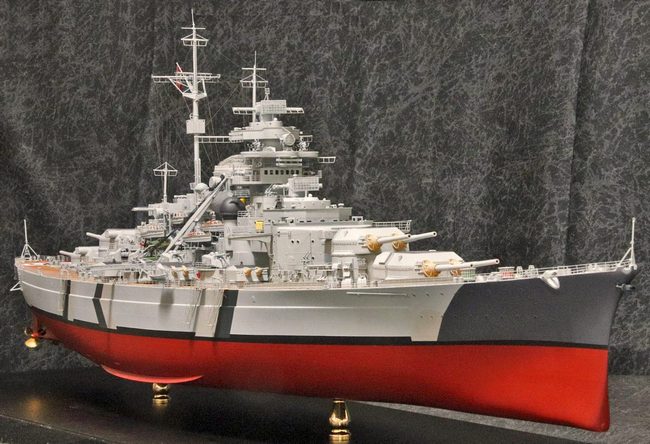 HIGH-GEARedの模型と趣味の日常 1/200戦艦『ビスマルク』完成写真