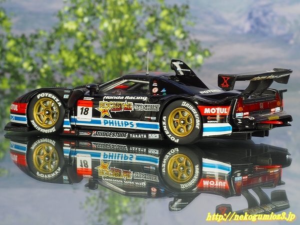 EBBRO 1/43 SUPER GT 2009 ROCKSTAR DOME NSX GT500 No.18 - HONDA