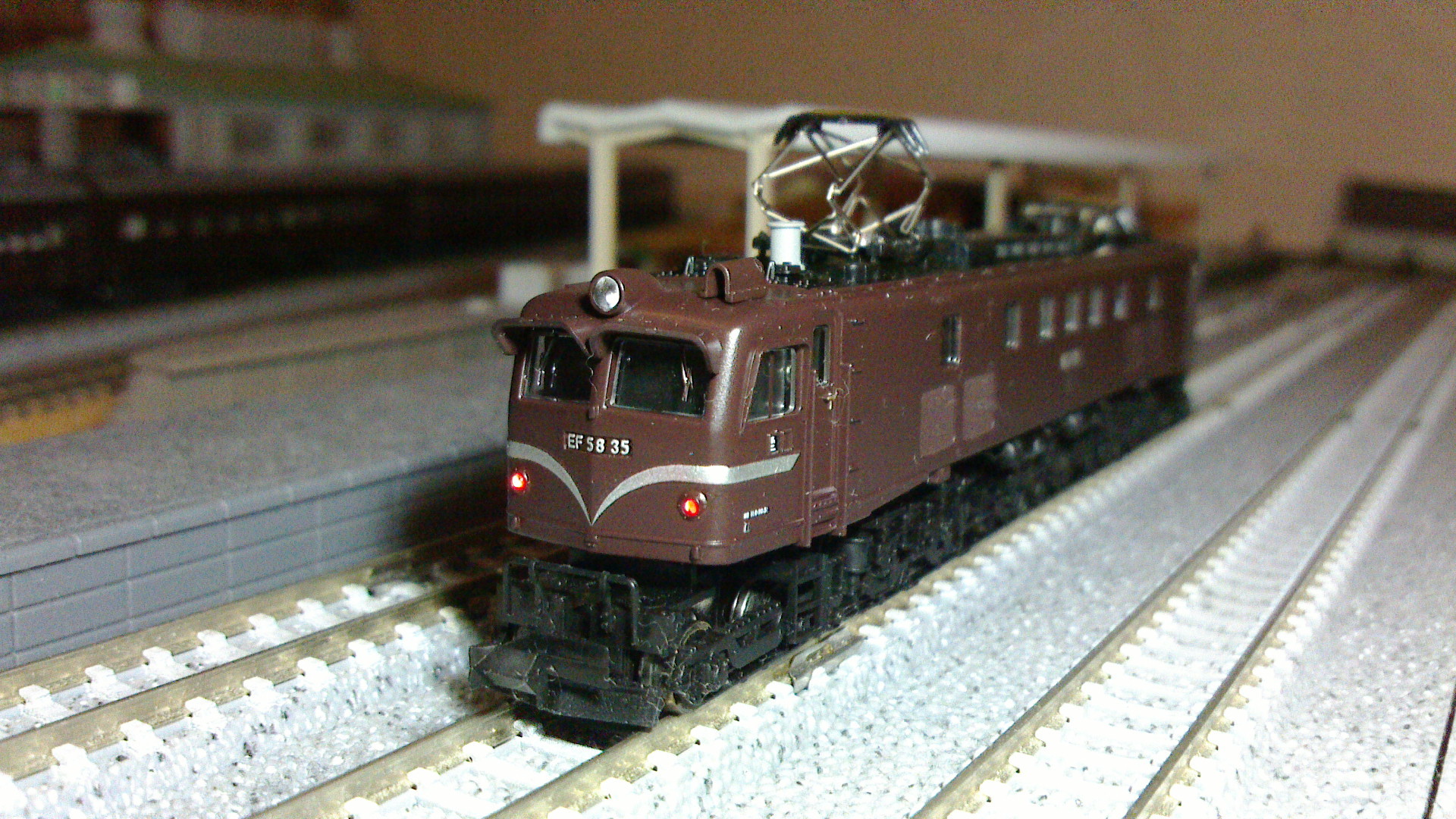 鉄道模型再収集開始 #179 マイクロエース EF58-35 茶色・寒冷地改造