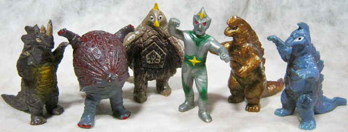 ジョイント・モデル 美研 スケールモデル怪獣 4
