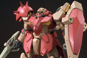 HG 1/144 メッサーF01型のパッケージ（箱絵）、塗装完成見本画像