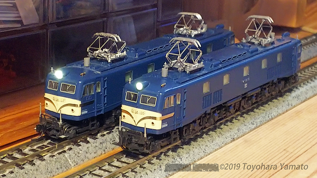 N-Gauge KATO EF58 パンタグラフ交換 - 重単5175(FC2版)