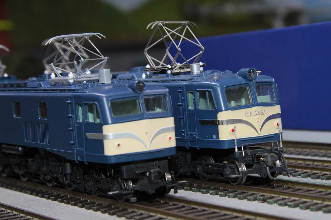 徹底比較！トラムウエイEF58とKATO EF58 - 零工房レンタルレイアウト店