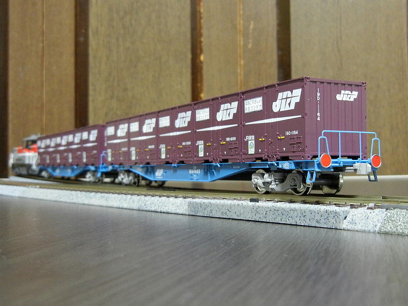 KATO製HOコキ104形19Dコンテナ搭載2両セットを購入 - 鉄道が好きな
