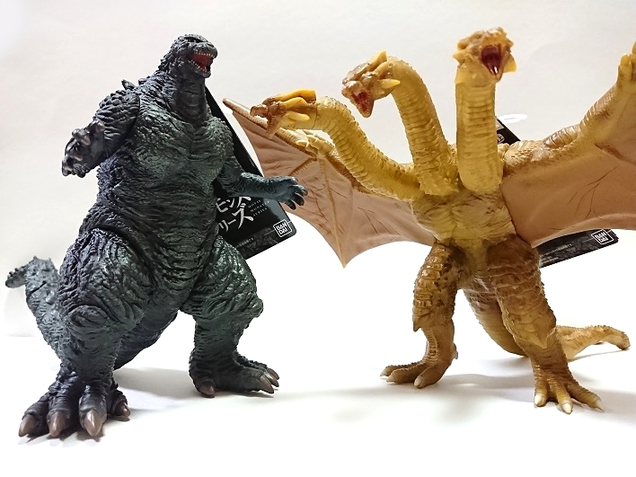 ゴジラザライド 限定 キングギドラ ソフビフィギュア Amazon.co.jp