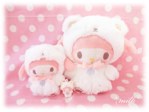 マイメロディ ふわふわスノー・サクマいちごみるくコラボ・フェアリー