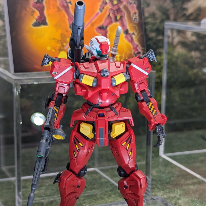 HG 1/144 軽キャノンの塗装完成見本を展示、GUNDAM NEXT FUTURE -FINAL