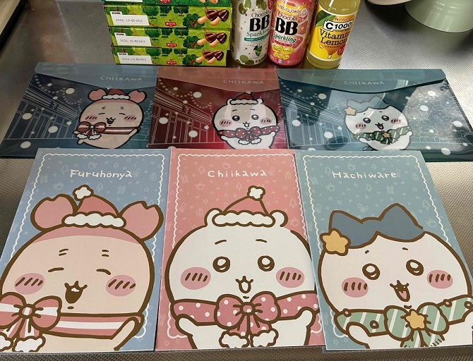 ちい活】「ちいかわと冬をたのしんじゃお！」で「オリジナルA5ノート
