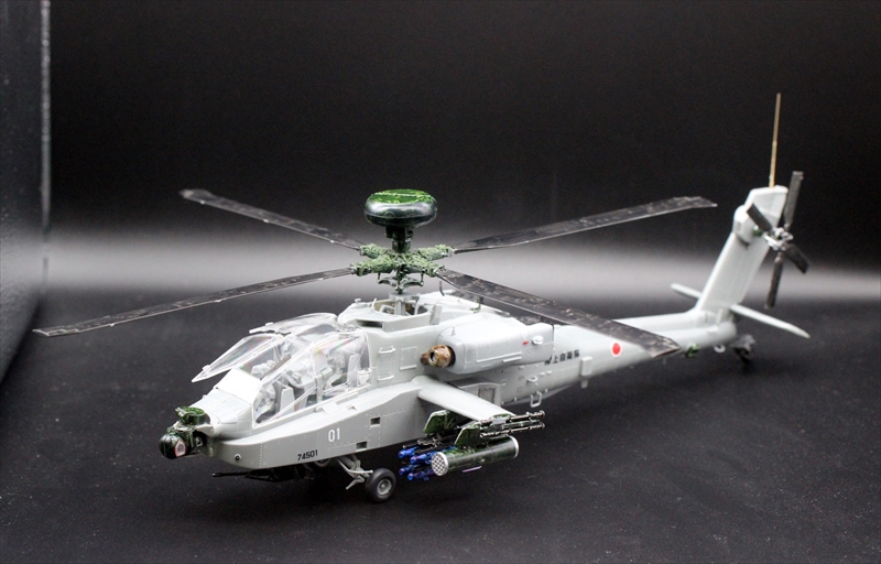 ハセガワ 1/48 陸上自衛隊 AH-64D アパッチ ロングボウ』製作26