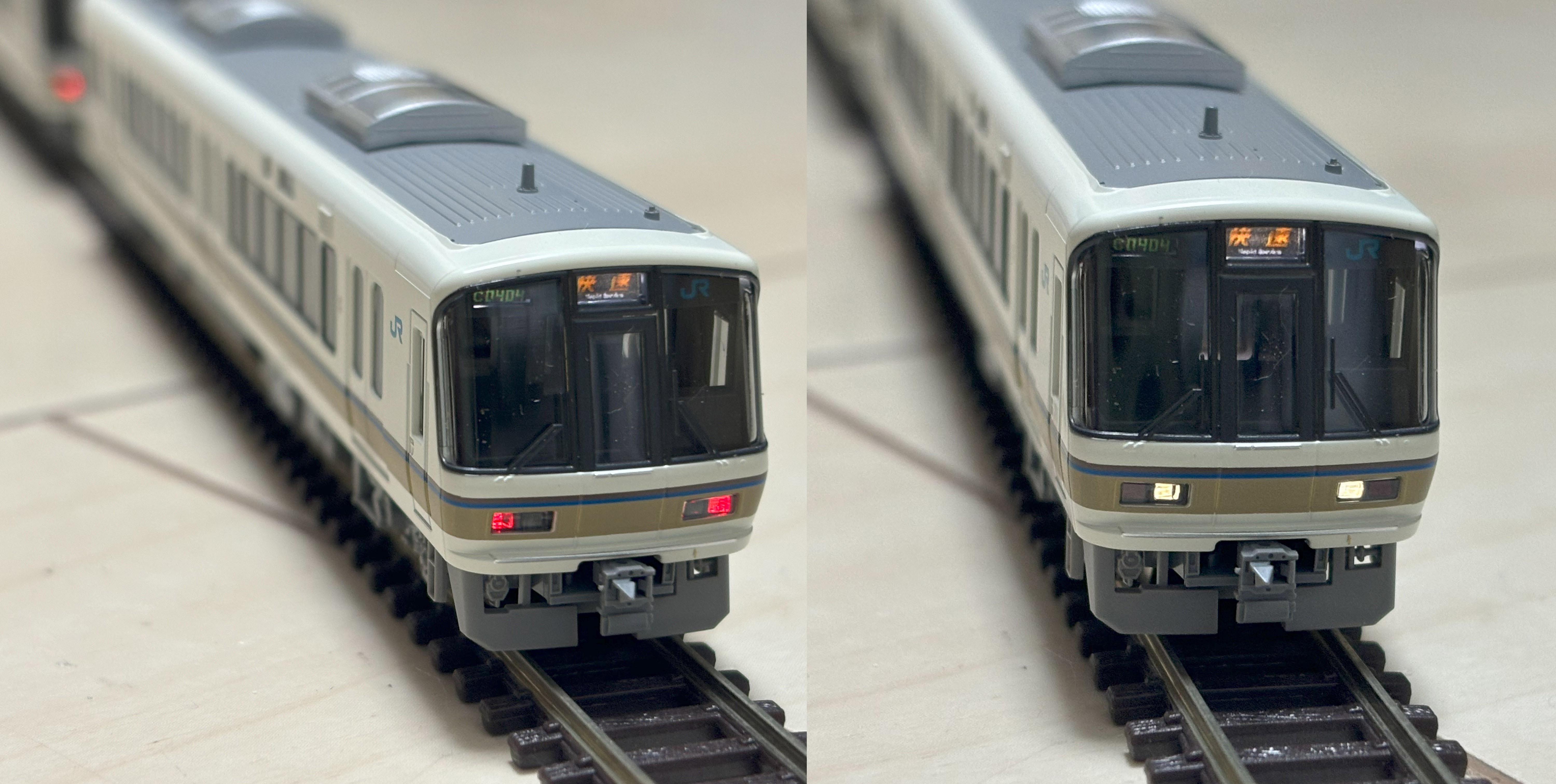 TOMIX 221系8両の入線整備 | はんなり華鐵記Ⅱ ～ N-gauge Scenic