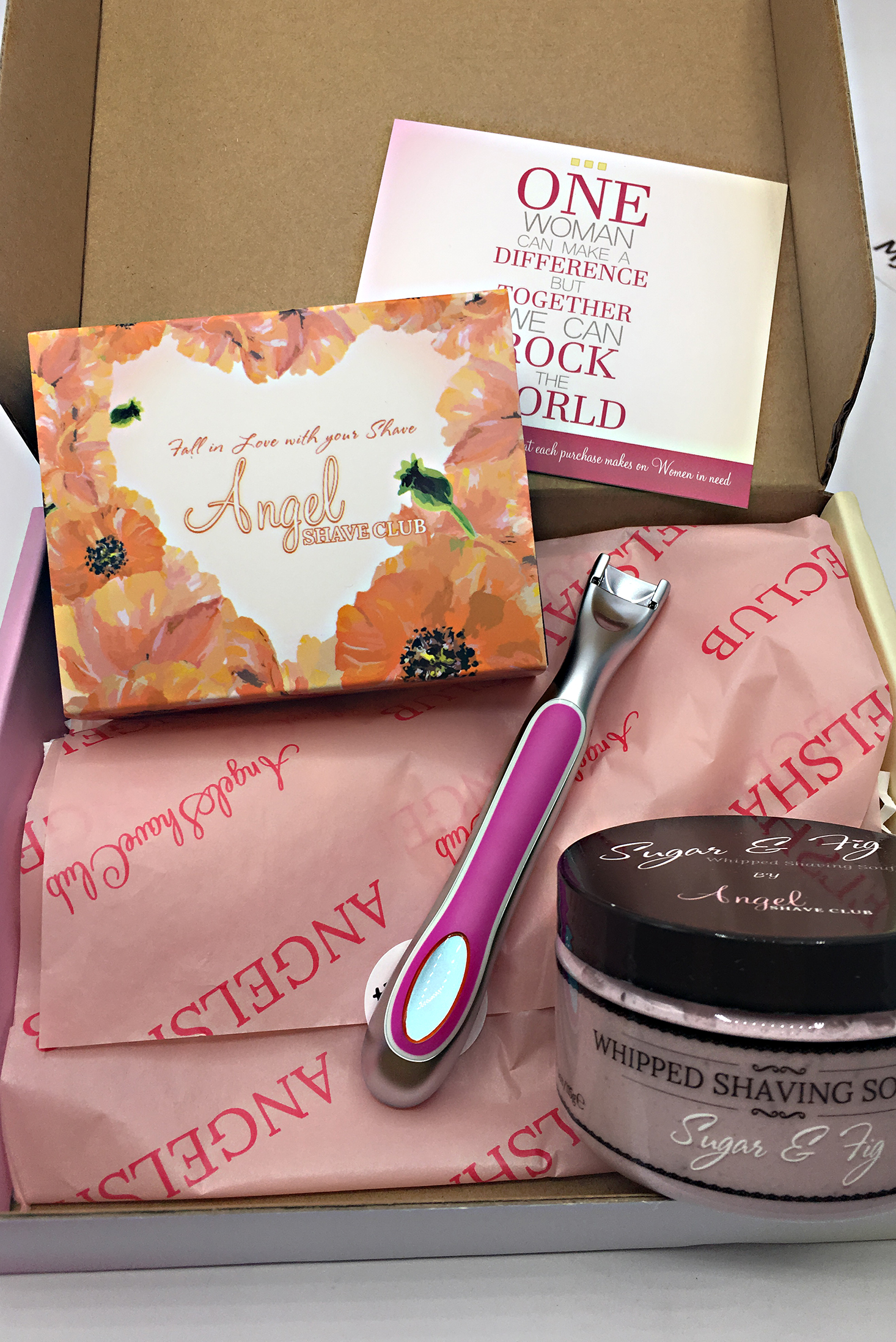 Angel Shave Club Subscription Box Review + Coupon- February 2017 | MSA