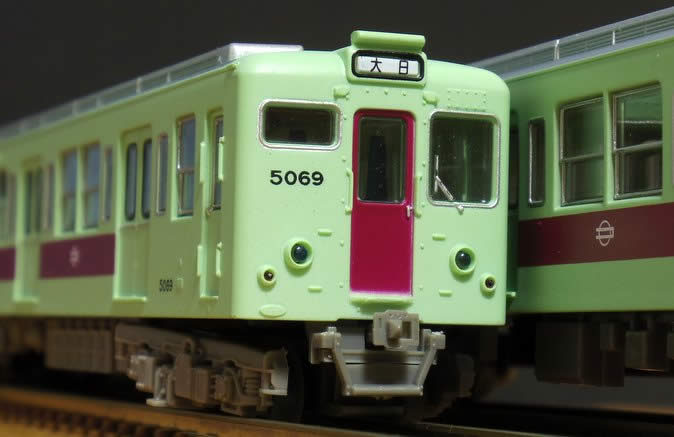 顔が全て違う改造車のこだわりが圧巻！鉄コレ大阪市交50系(谷町線)を