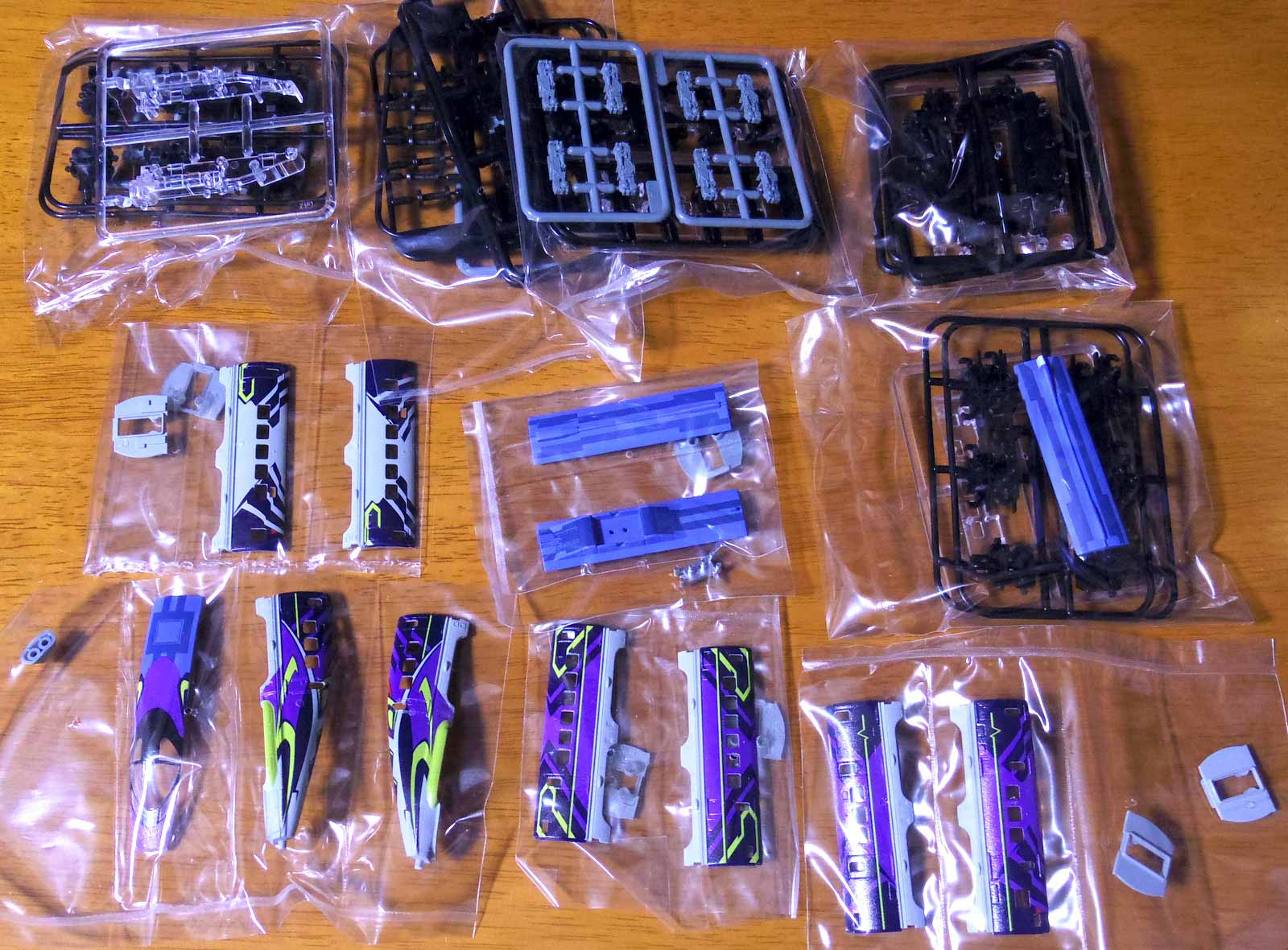 Bトレ500 TYPE EVA、発売から5年目にようやくゲット！しかしBセット