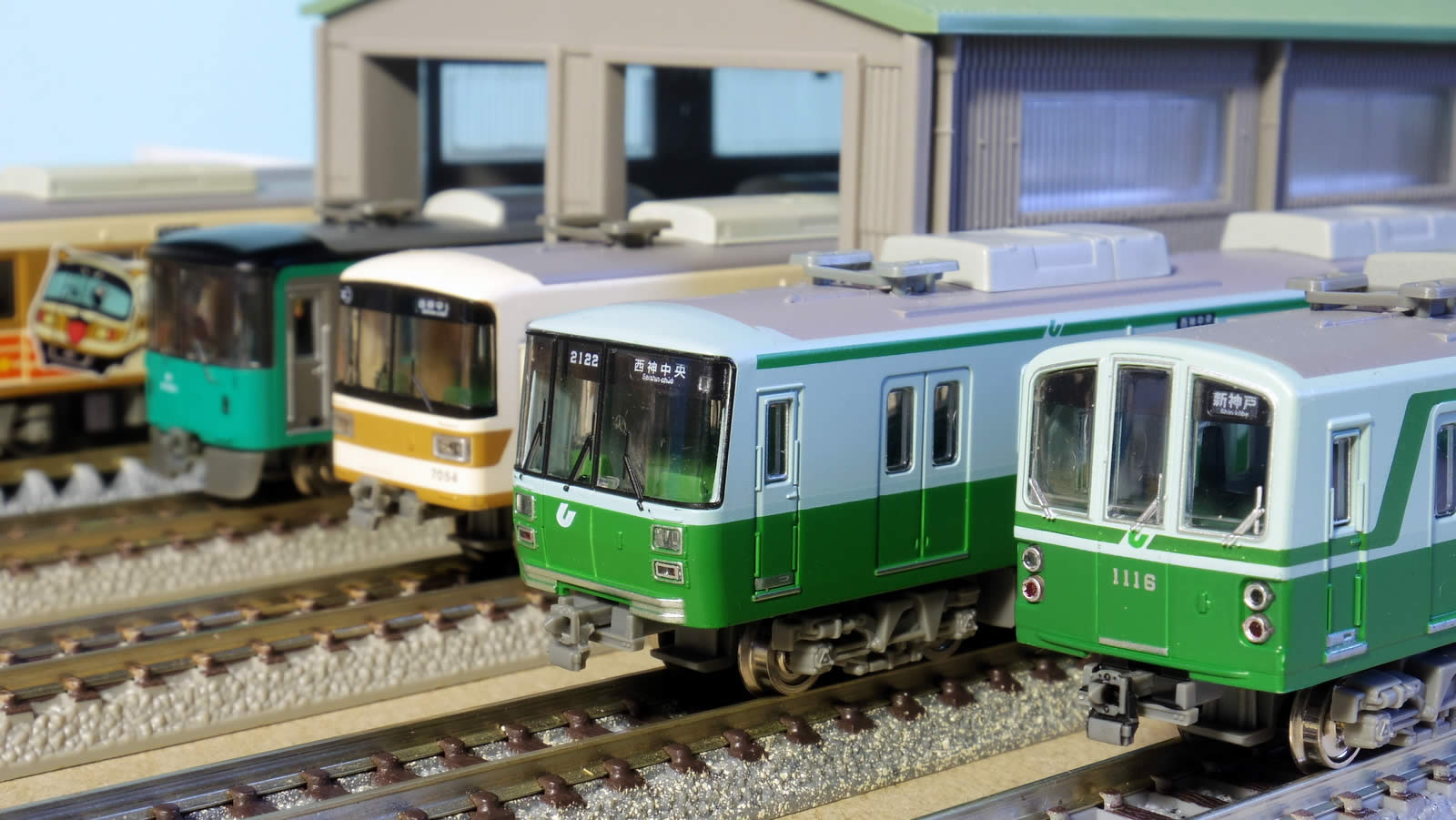 昭和末期のカクカク顔が凜々しい！鉄コレ神戸市営地下鉄2000形をゲット