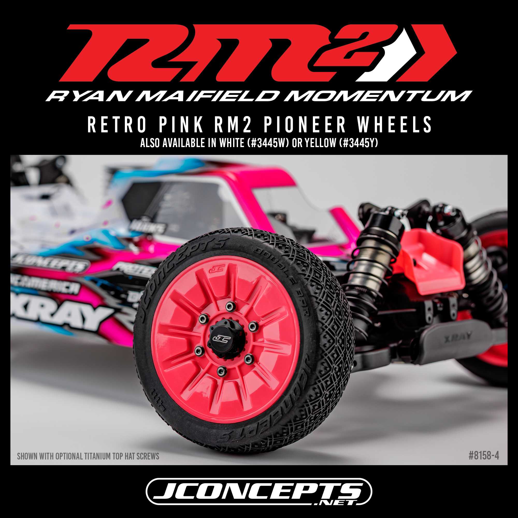 JConcepts New Release – Pioneer 1:8th Buggy Wheel – JConcepts Blog