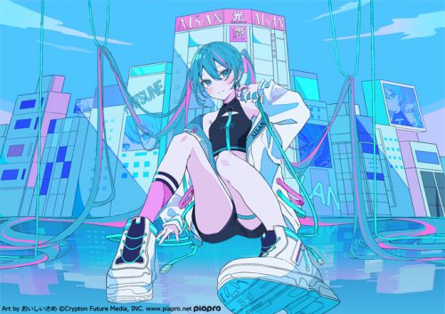 3/9（土）より「愛三電機と初音ミクのコラボグッズ」の予約販売を開始
