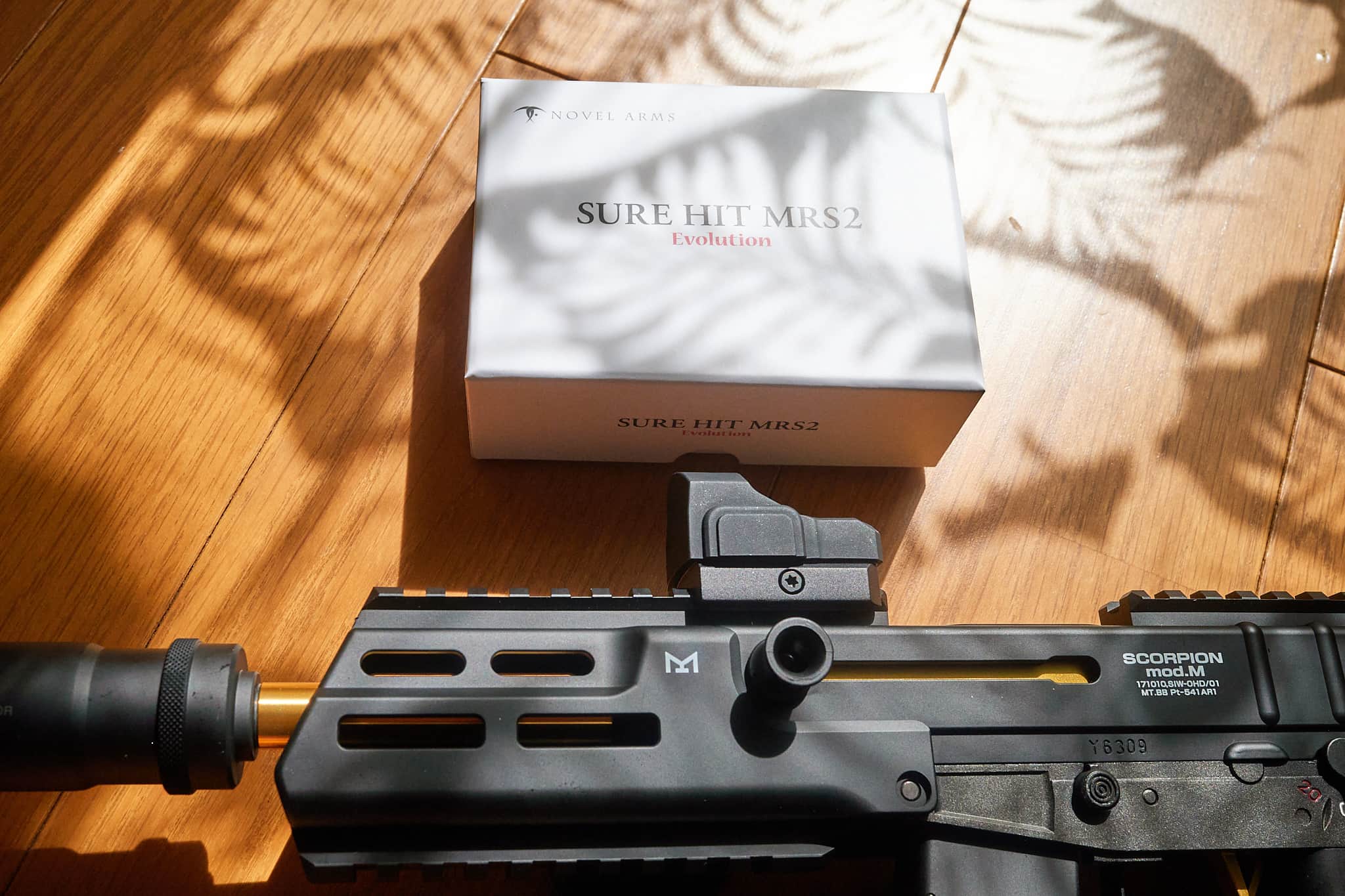 NORVEL ARMS SURE HIT MRS2 を装着。 - BLOG HARLEY