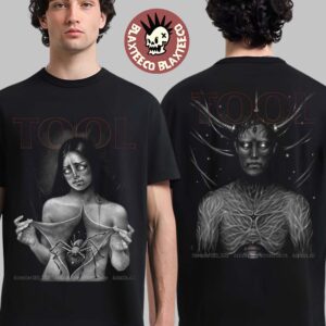 Tool 2025 Pacific Rim Tour Two Sided T-Shirt - Blaxteeco