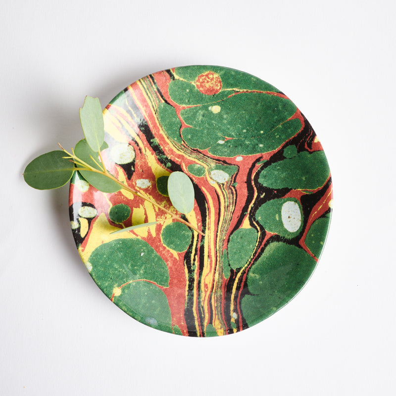 Astier de Villatte Marbled Plate- Paris, France – Blanche + Mimi
