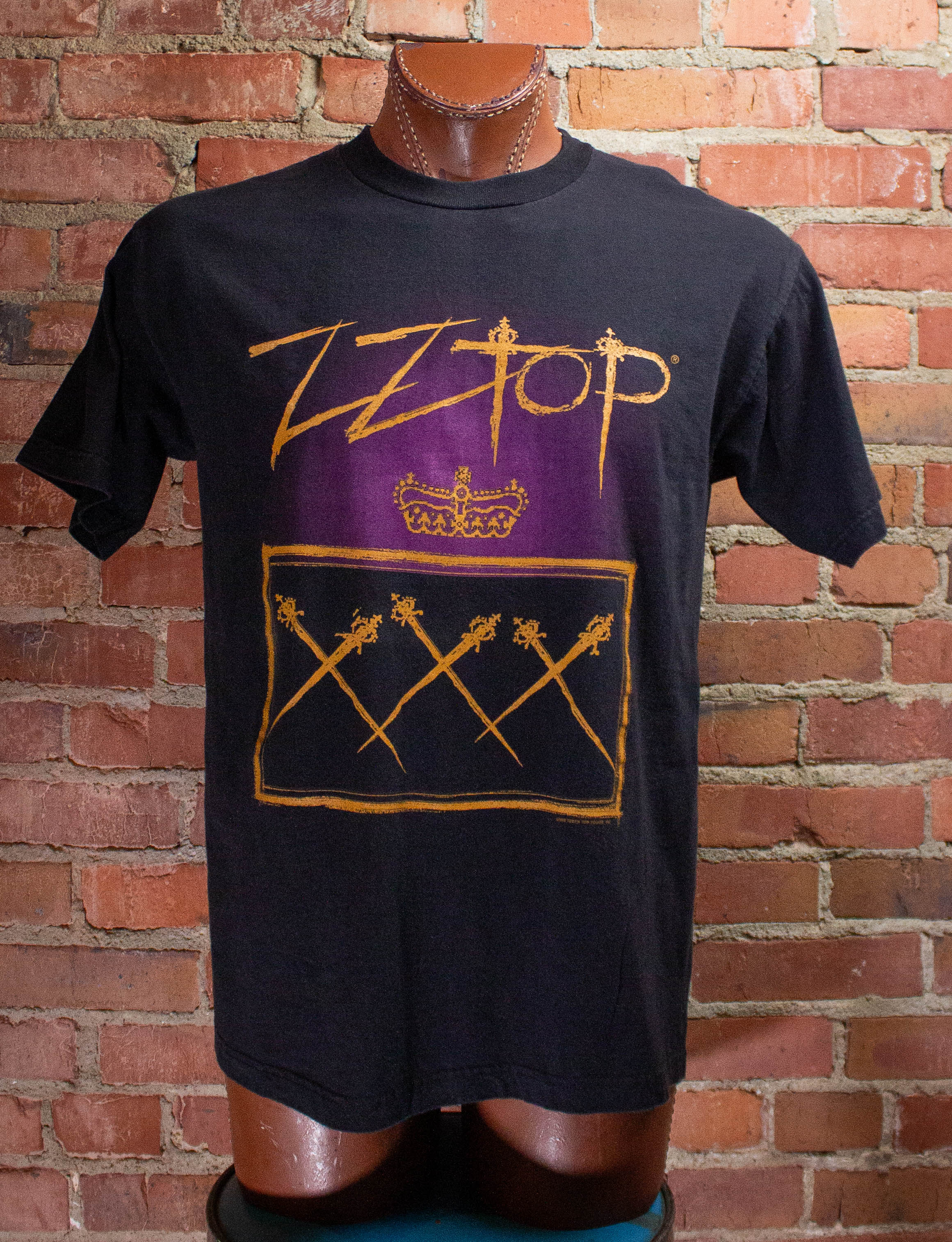 Vintage ZZ Top La Grange Concert T-Shirt 1999 L – Black Shag Vintage
