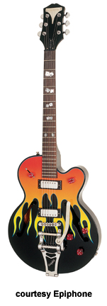 EPIPHONE FLAMEKAT LIMITED EDITION (HELLKAT, MODEL ETA1) for sale