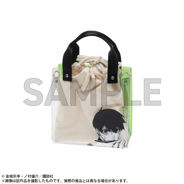 【ブルーロック】 凪 誠士郎 原画 コマクリアバッグ 原画展 缶バッジ セット 原画コマクリアバッグ<br>／凪 誠士郎 | ブルーロック展