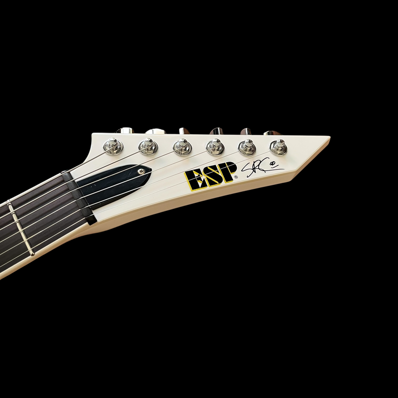 ESP Custom Shop STEF SRC-6 | Snow White – Brookline Guitar