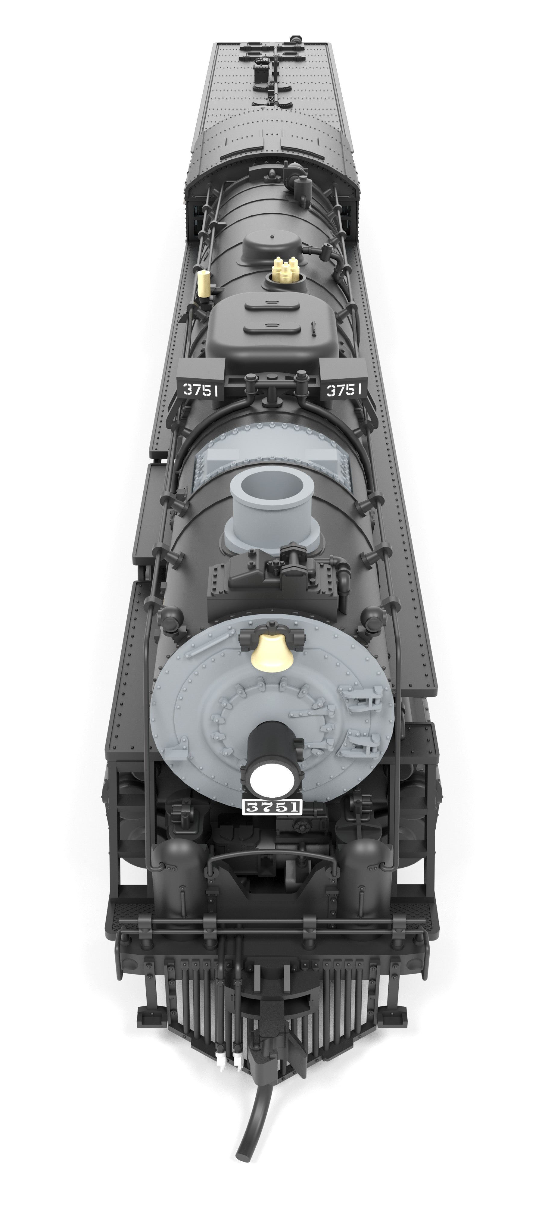 9400 ATSF 4-8-4, #3751, As Appears Today, Paragon4 Sound/DC/DCC, N, w/