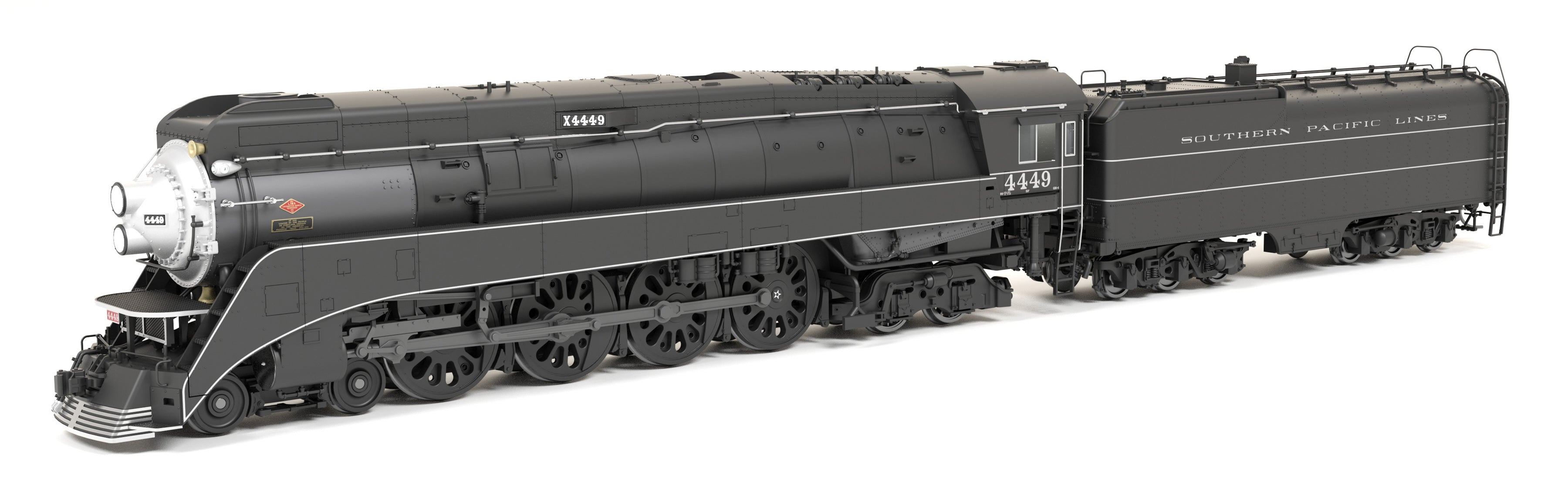 9842 Southern Pacific GS-4, #4449, 2001 Excursion, Black w/ Pinstripes