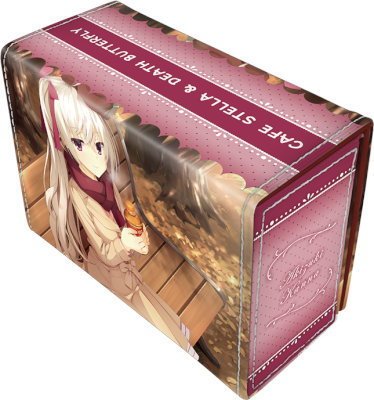 合皮製デッキケースW 喫茶ステラと死神の蝶「明月 栞那」Winter Ver