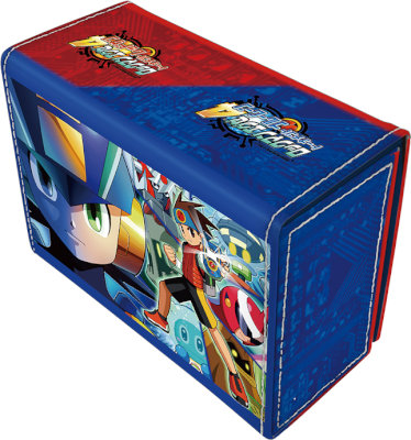 合皮製デッキケースW ロックマン エグゼ4 リバイバル：【公式