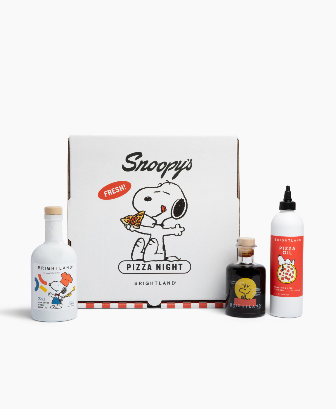 Snoopy's Pizza Night Gift Set | Brightland