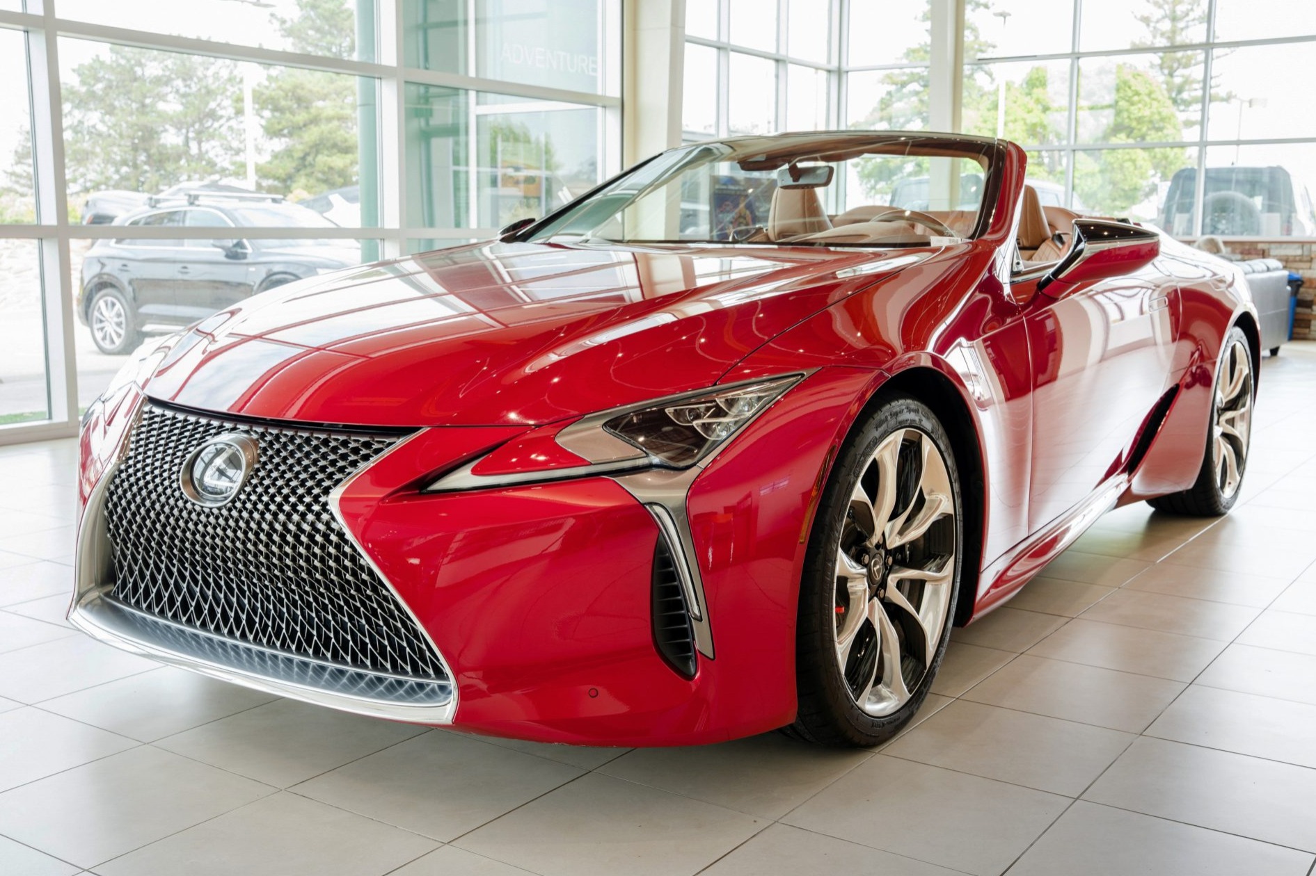 2021 Lexus LC500 Convertible for sale on BaT Auctions - closed on