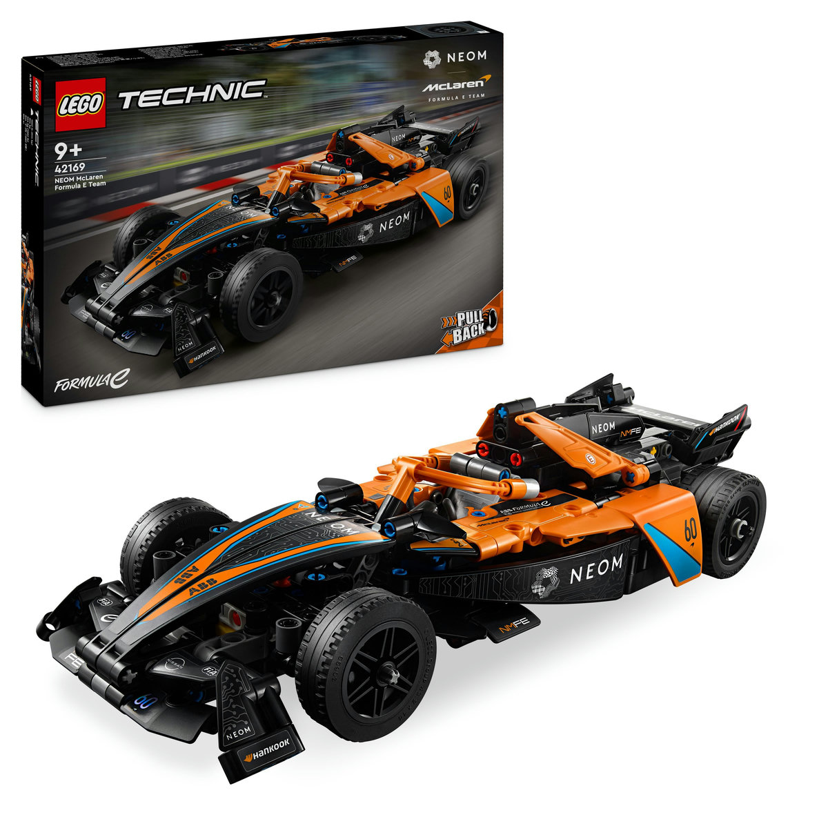 Masina de cursa NEOM McLaren Formula E [42169] | 284.99Lei | Brick