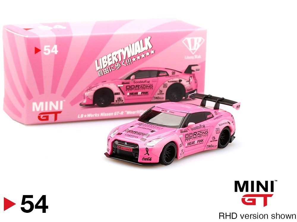 Mini GT MGT00054 Liberty Walk LB Works Nissan Skyline GT-R R35 1