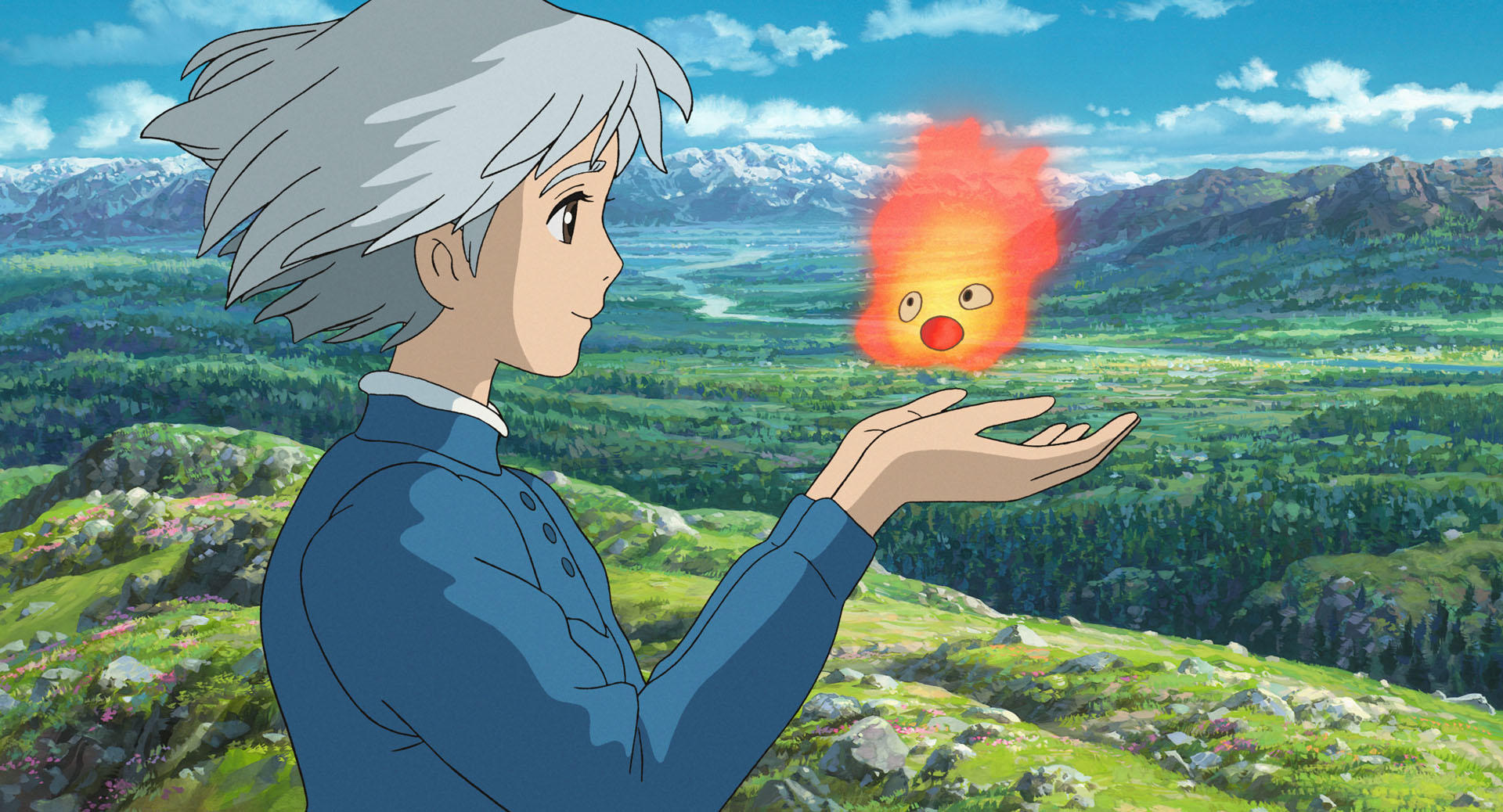 ジブリ『ハウルの動く城』ソフィーの魔法を解説！ハウルとカルシファー