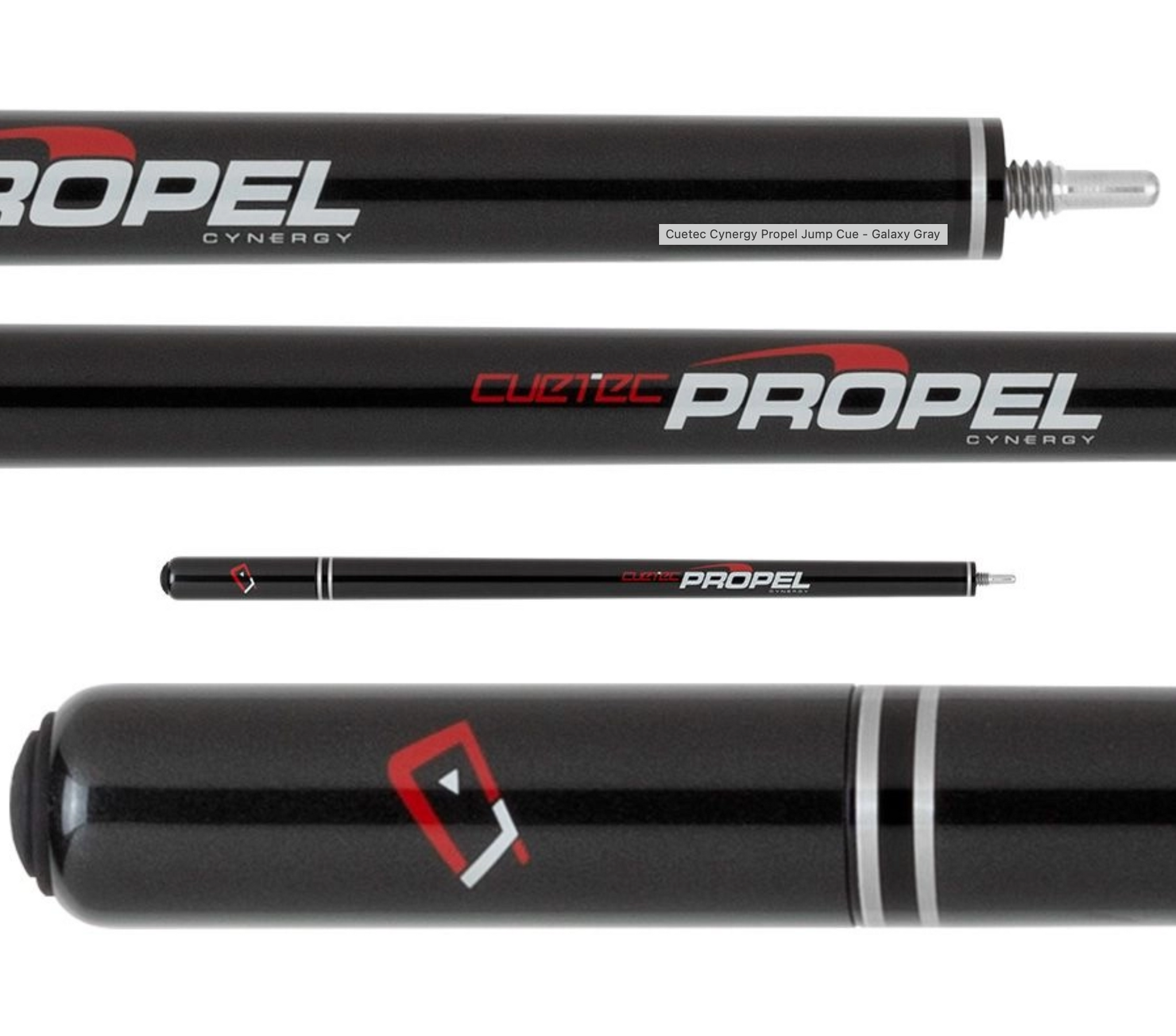 Cuetec Propel Galaxy Gray Jump Cue – Carbon Fiber Build